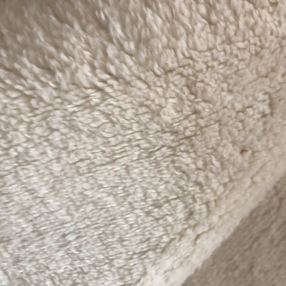 Frye Tan and Brown Geometric Sherpa Throw Blanket